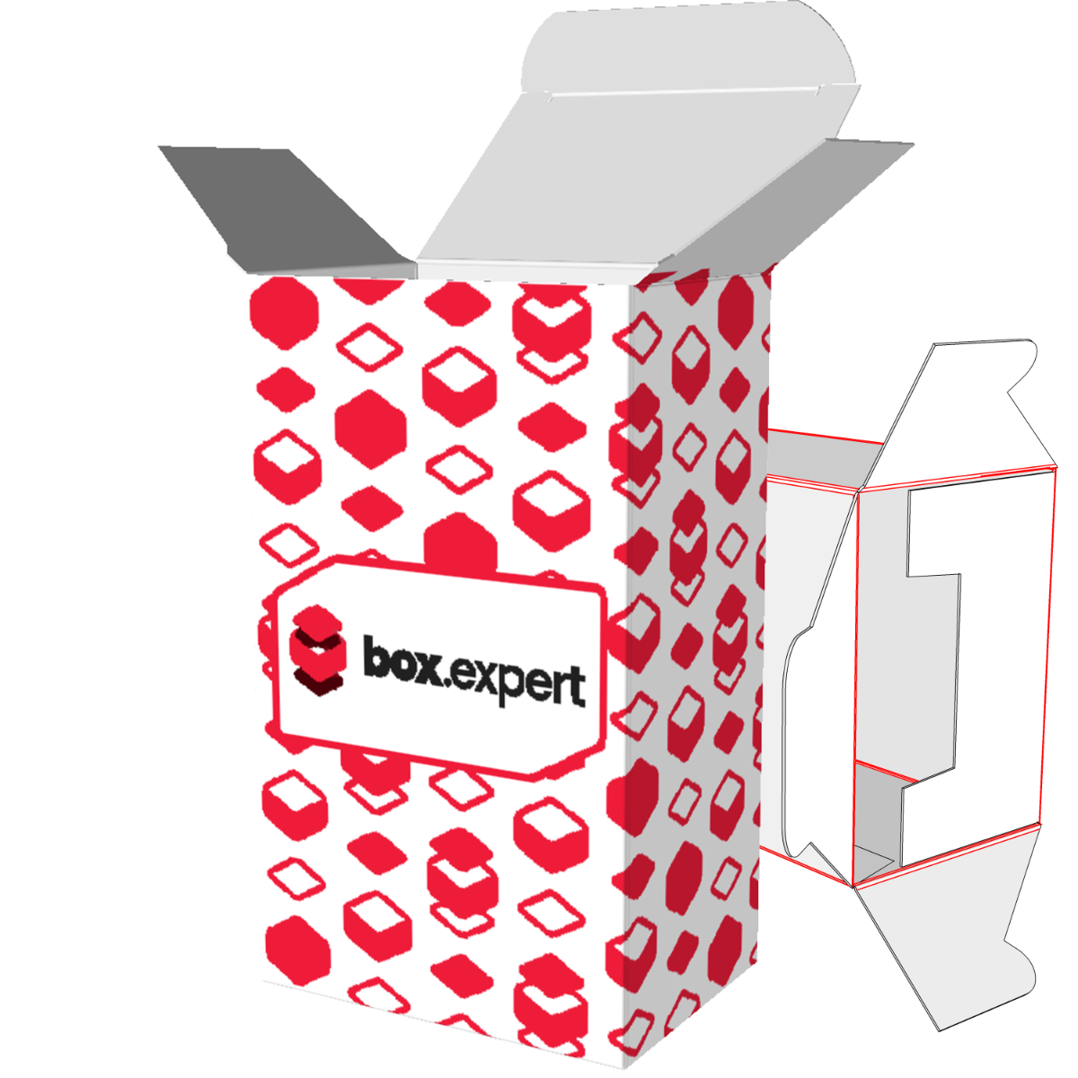 Folding boxes with snap-lock bottom