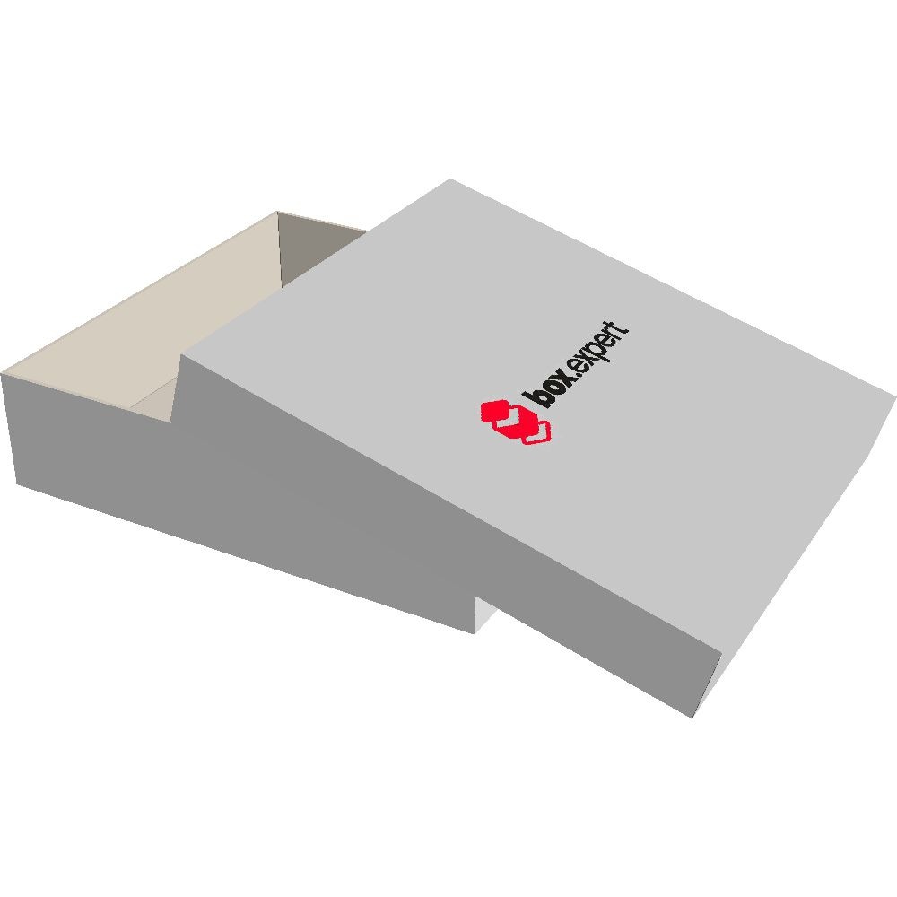 Two piece raw box (no liner)