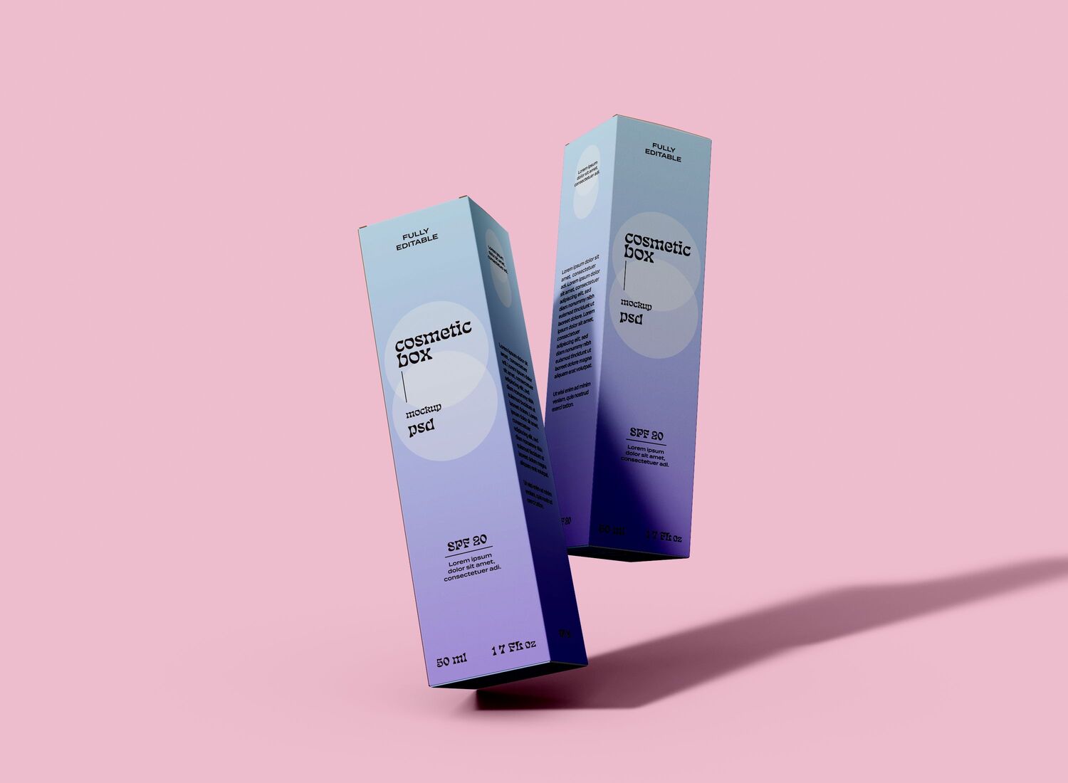 Cosmetics product box