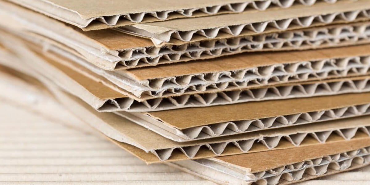 Corrugated cardboard